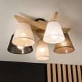 Brilagi - LED  Pinnale kinnitatav lühter ANTHONY 5xE14/40W/230V tamm