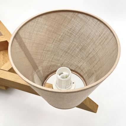 Brilagi - LED  Pinnale kinnitatav lühter ANTHONY 5xE14/40W/230V tamm