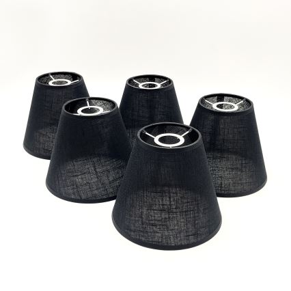 Brilagi - LED  Pinnale kinnitatav lühter ANTHONY 5xE14/40W/230V tamm/must