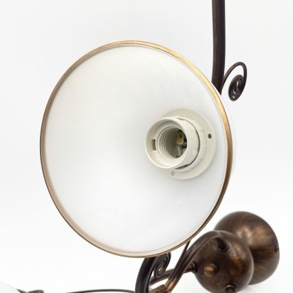 Brilagi - LED Pinnale kinnitatav lühter ANTICO 3xE27/60W/230V pronks paatina