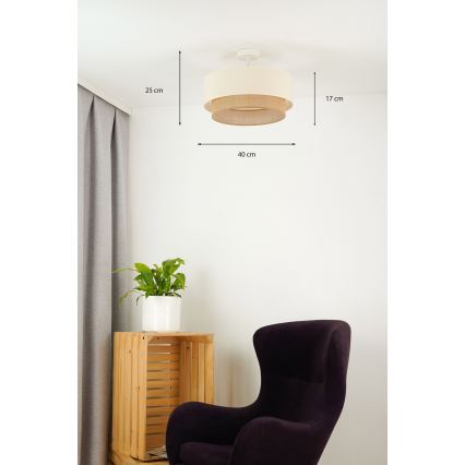 Brilagi - LED Pinnale kinnitatav lühter BOHO STYLE 1xE27/15W/230V d. 40 cm
