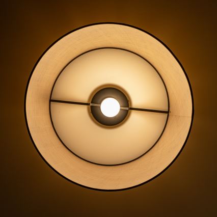 Brilagi - LED pinnale kinnitatav lühter CERIA 1xE27/40W/230V, läbimõõt 50 cm, beež