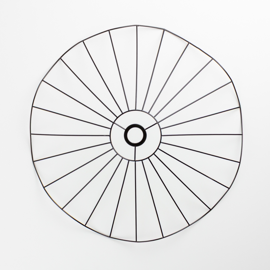 Brilagi - LED pinnale kinnitatav lühter CERIA WIRE 1xE27/40W/230V läbimõõt 60 cm must