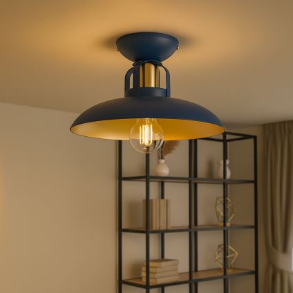 Brilagi - LED Pinnale kinnitatav lühter FLAMENGO 1xE27/60W/230V sinine