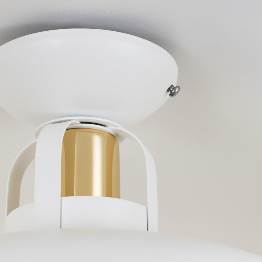 Brilagi - LED Pinnale kinnitatav lühter FLAMENGO 1xE27/60W/230V valge