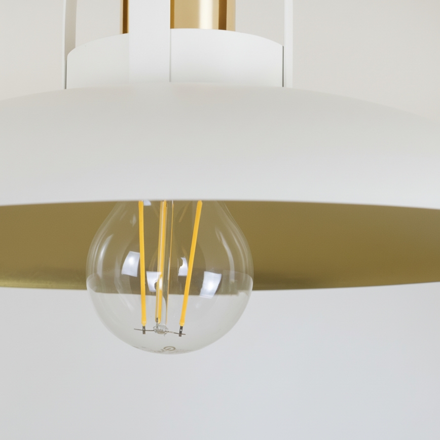 Brilagi - LED Pinnale kinnitatav lühter FLAMENGO 1xE27/60W/230V valge