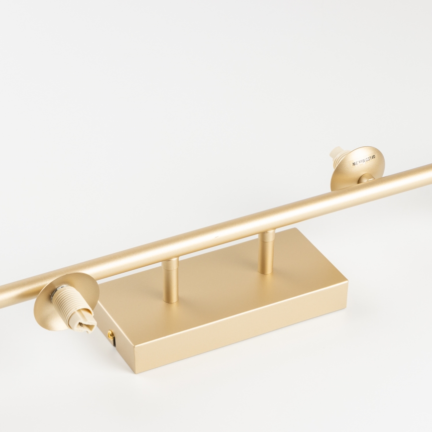 Brilagi - LED Pinnale kinnitatav lühter MILLA 4xG9/3W/230V kuldne/valge