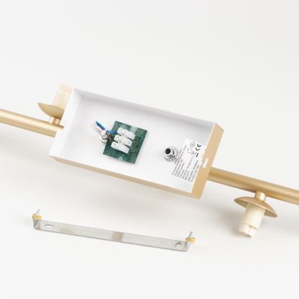 Brilagi - LED Pinnale kinnitatav lühter MILLA 4xG9/3W/230V kuldne/valge