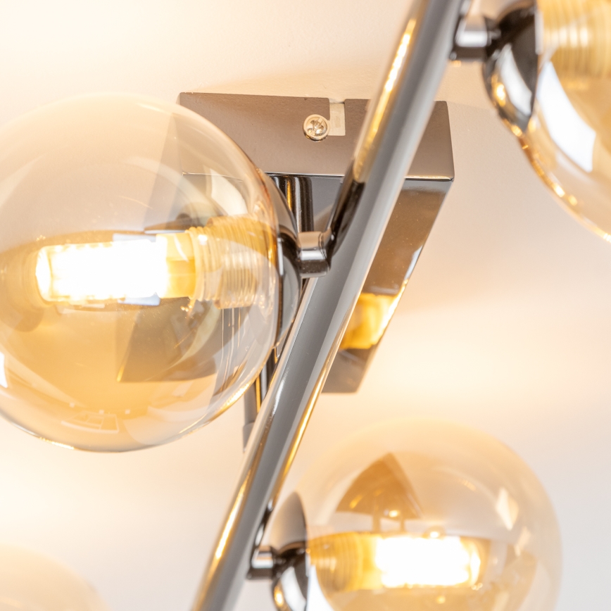 Brilagi - LED Pinnale kinnitatav lühter MILLA 4xG9/3W/230V läikiv kroom/kuldne