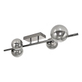 Brilagi - LED Pinnale kinnitatav lühter MILLA 4xG9/3W/230V läikiv kroom/suitsune