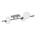 Brilagi - LED Pinnale kinnitatav lühter MILLA 4xG9/3W/230V läikiv kroom/valge