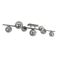 Brilagi - LED Pinnale kinnitatav lühter MILLA 7xG9/3W/230V läikiv kroom/suitsune