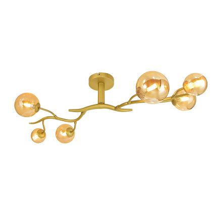 Brilagi - LED Pinnale kinnitatav lühter MISTEL 6xG9/3W/230V kuldne