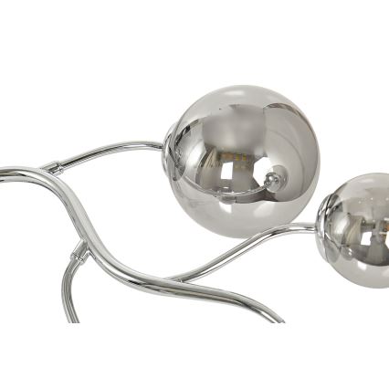 Brilagi - LED Pinnale kinnitatav lühter MISTEL 6xG9/3W/230V läikiv kroom/suitsune