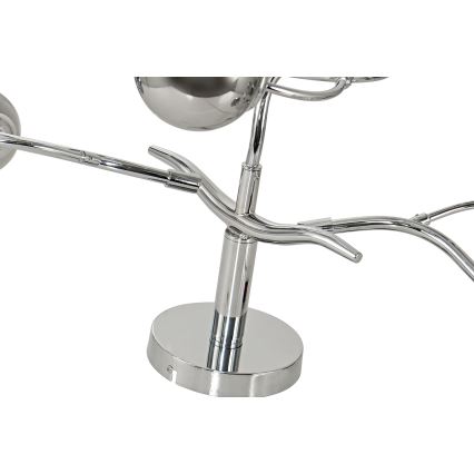 Brilagi - LED Pinnale kinnitatav lühter MISTEL 9xG9/3W/230V läikiv kroom/suitsune