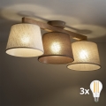 BRILAGI - LED pinnale paigaldatav lühter LATTE 3xE27/15W/230V mänd/mix