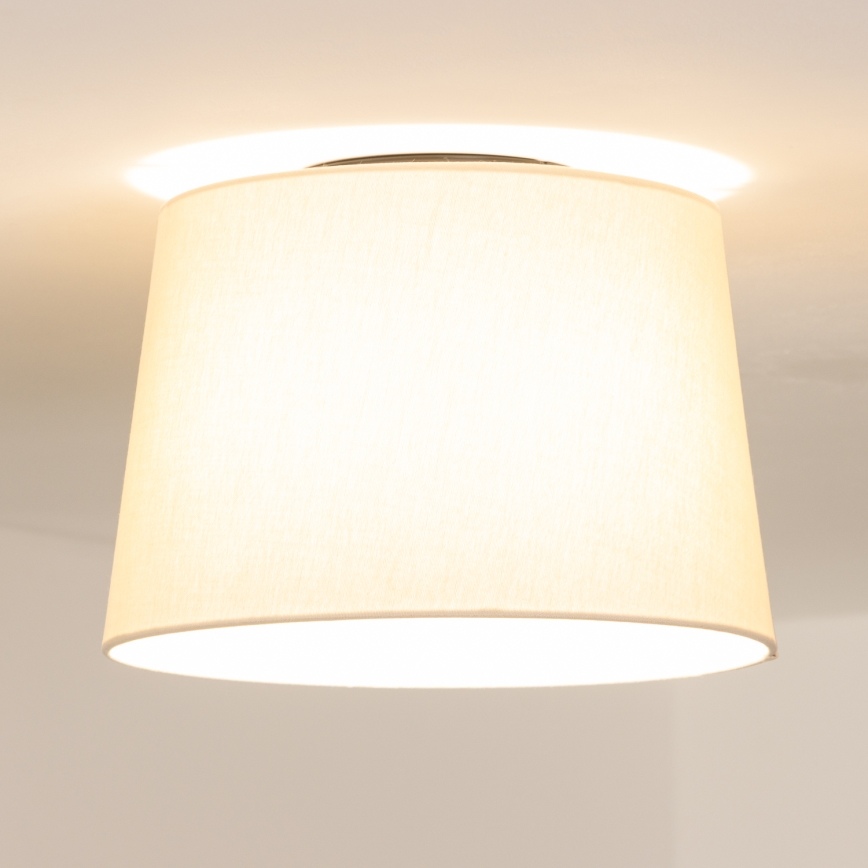 Brilagi - LED pinnapaigaldatav laelamp CERIA 1xE27/40W/230V läbimõõt 30 cm beež