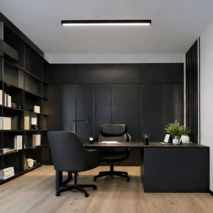 Brilagi - pinnapealne LED-laevalgusti FULLDAY LED/20/30/40W/230V 2700/4000/6000K 120 cm must
