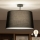 Brilagi - LED-pinnapealne kroonlühter CERIA 1xE27/60W/230V läbimõõt 45 cm must