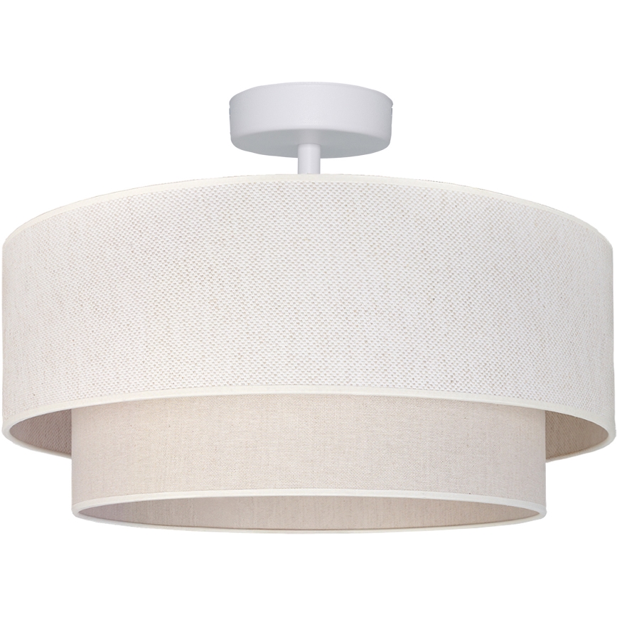 Brilagi - LED pinnapealne laelamp BOHO ECO 1xE27/10W/230V läbimõõt 40 cm kreemjas