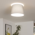 Brilagi - LED-pinnapealne laelamp CERIA 1xE27/40W/230V, läbimõõt 30 cm, hall