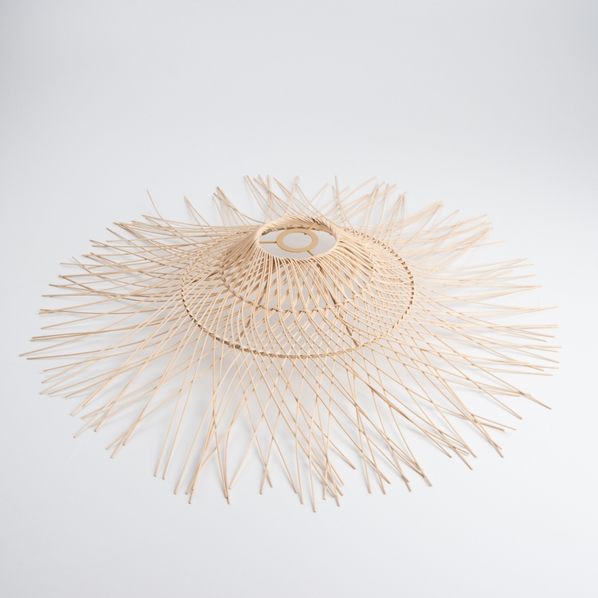 Brilagi - LED-pinnapealne laelamp CERIA BOHO 1xE27/40W/230V, läbimõõt 70 cm, bambus/tamm