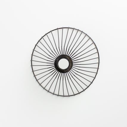 Brilagi - LED pinnapealne laelamp CERIA WIRE 1xE27/40W/230V läbimõõt 21 cm must