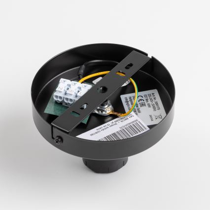 Brilagi - LED pinnapealne laelamp CERIA WIRE 1xE27/40W/230V läbimõõt 21 cm must