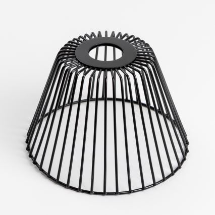 Brilagi - LED pinnapealne laelamp CERIA WIRE 1xE27/40W/230V läbimõõt 21 cm must/tamm