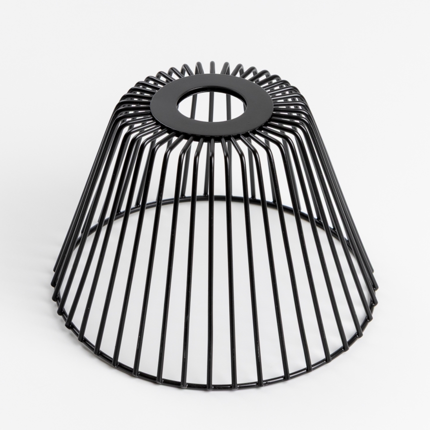 Brilagi - LED pinnapealne laelamp CERIA WIRE 1xE27/40W/230V läbimõõt 21 cm must/tamm