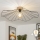 Brilagi - LED pinnapealne laelamp CERIA WIRE 1xE27/40W/230V, läbimõõt 80 cm, must/tamm