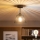 Brilagi - LED pinnapealne laelamp CERIA WIRE 1xE27/60W/230V läbimõõt 21 cm must
