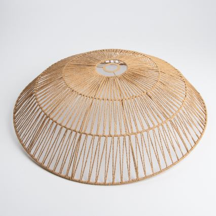 Brilagi - LED pinnapealne laelühter CERIA BOHO 1xE27/60W/230V läbimõõt 70 cm must/pruun