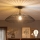 Brilagi - LED-pinnapealne laelühter CERIA WIRE 1xE27/60W/230V läbimõõt 60 cm must