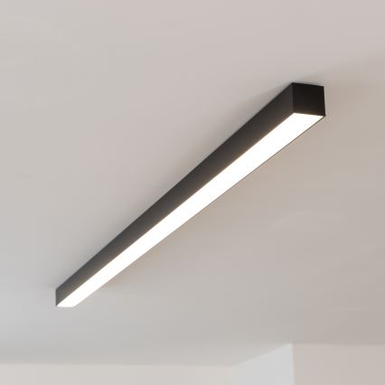 Brilagi - LED lakke kinnitatav valgusti FULLDAY LED/10/15/20W/230V 2700/4000/6000K 60 cm UGR19 must