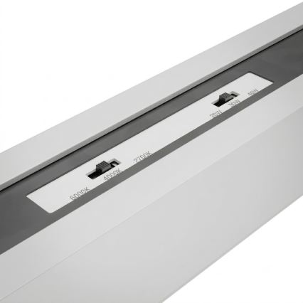 Brilagi - FULLDAY pealepandav LED-laevalgusti LED/20/30/40W/230V 2700/4000/6000K 120 cm valge