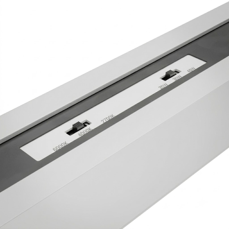 Brilagi - FULLDAY pealepandav LED-laevalgusti LED/20/30/40W/230V 2700/4000/6000K 120 cm valge