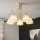 Brilagi - LED pinnapealne lühter ANTICO 5xE27/60W/230V 3000K valge patina