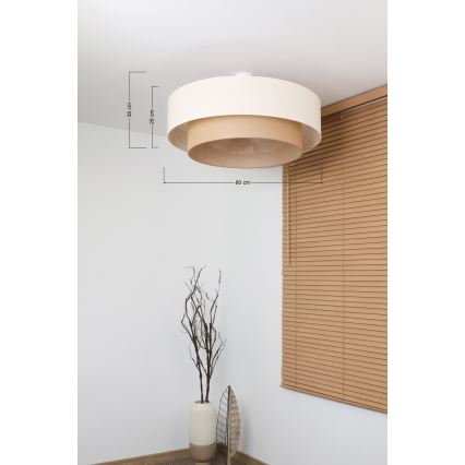 Brilagi - LED pinnapealne lühter BOHO STYLE 3xE27/15W/230V pr. 80 cm