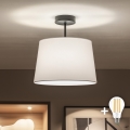 Brilagi - LED pinnapealne lühter CERIA, 1xE27/60W/230V, läbimõõt 30 cm, must/valge