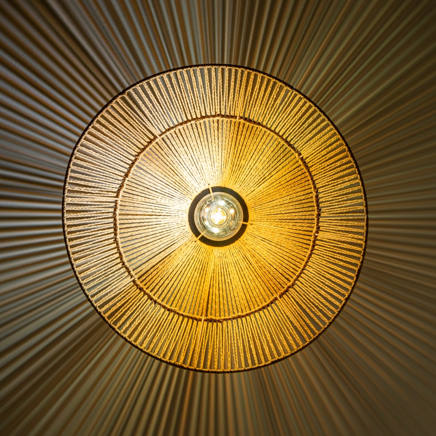 Brilagi - LED pinnapealne lühter CERIA BOHO 1xE27/40W/230V läbimõõt 50 cm pruun