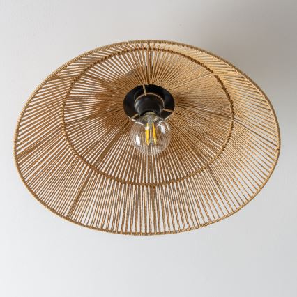 Brilagi - LED pinnapealne lühter CERIA BOHO 1xE27/40W/230V läbimõõt 50 cm pruun