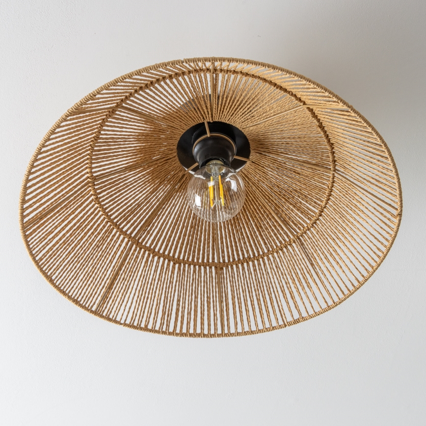 Brilagi - LED pinnapealne lühter CERIA BOHO 1xE27/40W/230V läbimõõt 50 cm pruun