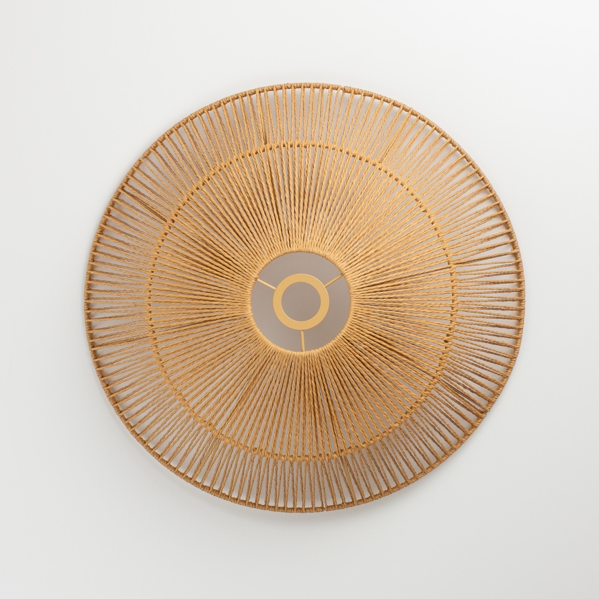 Brilagi - LED pinnapealne lühter CERIA BOHO 1xE27/40W/230V läbimõõt 50 cm pruun