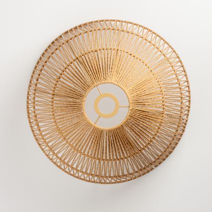 Brilagi - LED pinnapealne lühter CERIA BOHO 1xE27/40W/230V läbimõõt 50 cm pruun/tamm