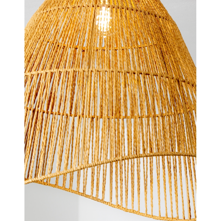 Brilagi - LED pinnapealne lühter CERIA BOHO 1xE27/40W/230V, läbimõõt 70 cm, pruun