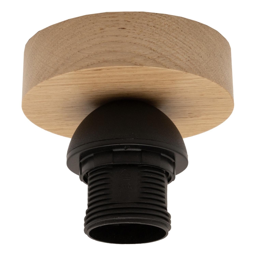 Brilagi - LED-pinnapealne lühter CERIA BOHO 1 × E27 (kuni 40 W), 230 V, Ø 80 cm, must/pruun/tamm