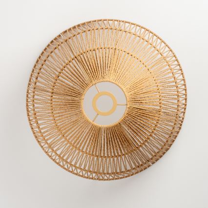 Brilagi - LED pinnapealne lühter CERIA BOHO 1xE27/40W/230V Ø 70 cm pruun/tamm