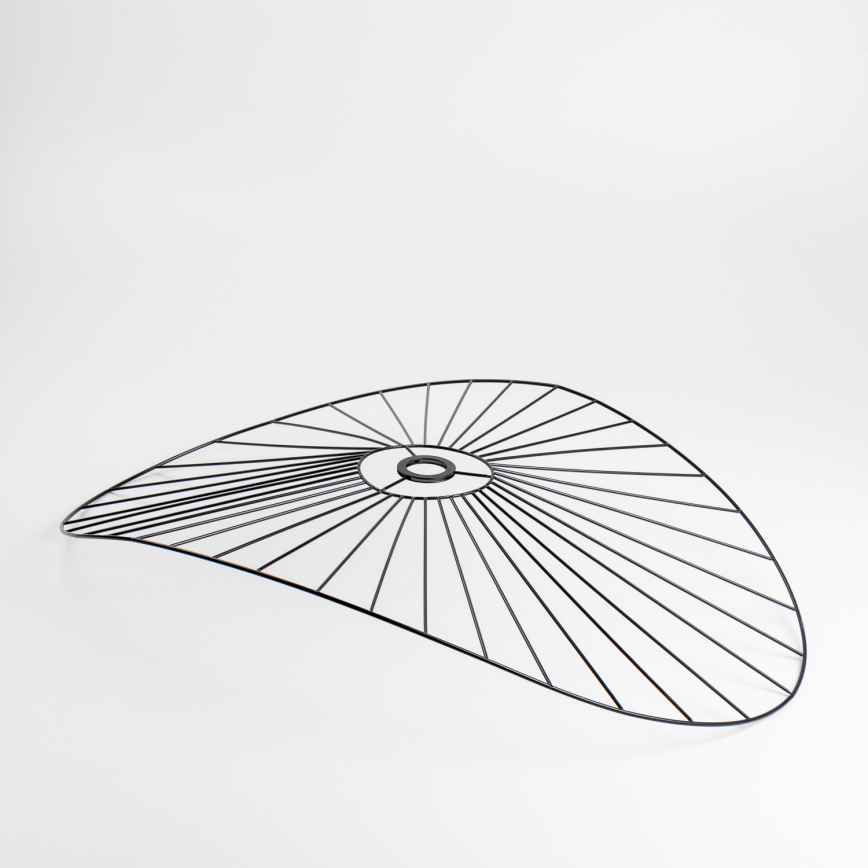 Brilagi - LED pinnapealne lühter CERIA WIRE 1xE27/40W/230V 60x80 cm must