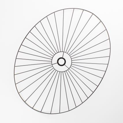 Brilagi - LED pinnapealne lühter CERIA WIRE 1xE27/40W/230V 60x80 cm must